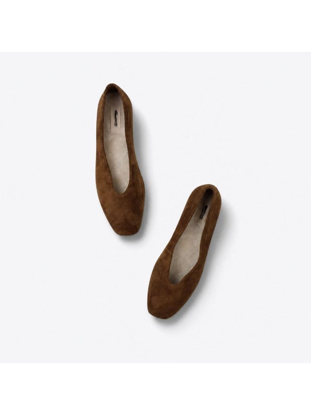 Madewell The Mylie Ballet Flat Warm Chestnut Brown Suede Women’s 7M NWOB - Picture 16 of 16